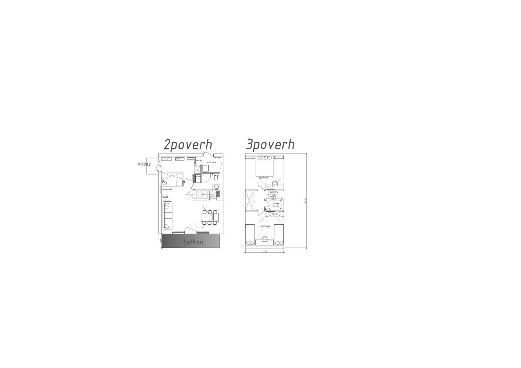 Apartment Двоповерхові Апартаменти У Котеджі Freeman-3B З Альтанкою Та Грилем